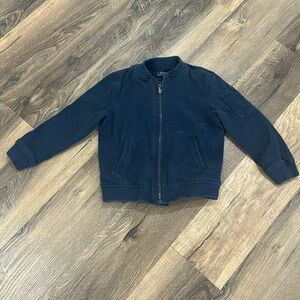 Polo Ralph Lauren boys cotton jacket size 4/4T navy. 100% cotton
